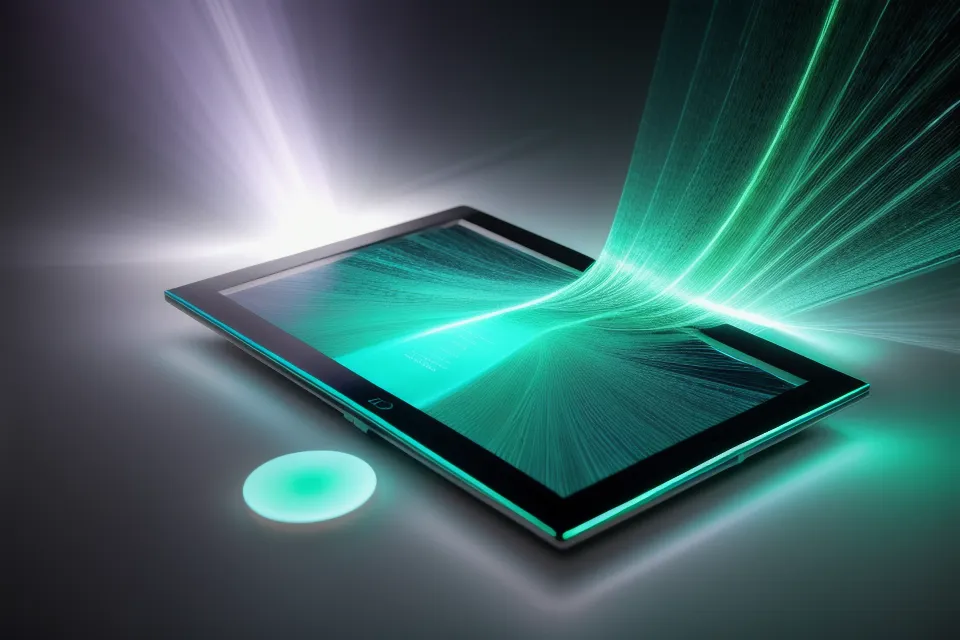Symbolische Darstellung von automatisierter Buchhaltung und digitalen Schnittstellen