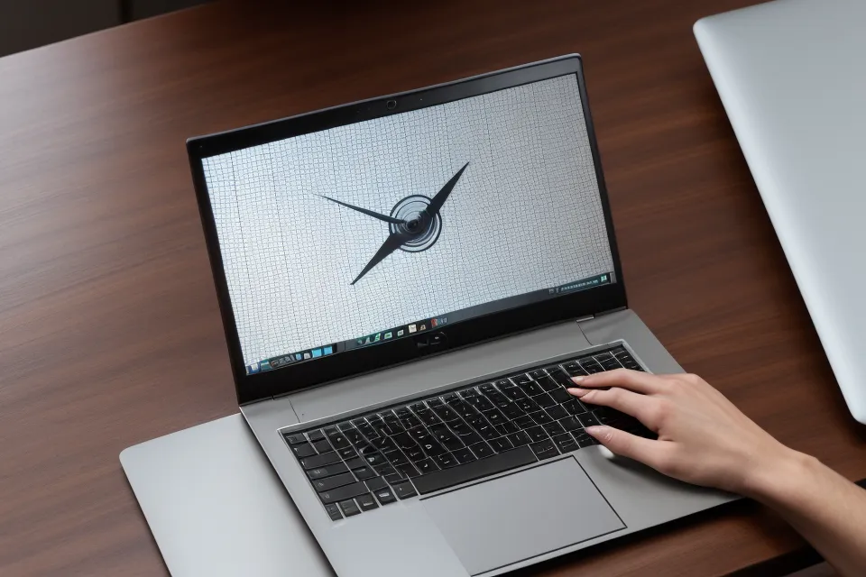 Umsatzsteuer-Voranmeldung mit Kennziffer für Reverse Charge auf dem Laptop-Bildschirm